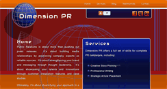 Desktop Screenshot of dimensionpronline.com