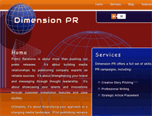 Tablet Screenshot of dimensionpronline.com